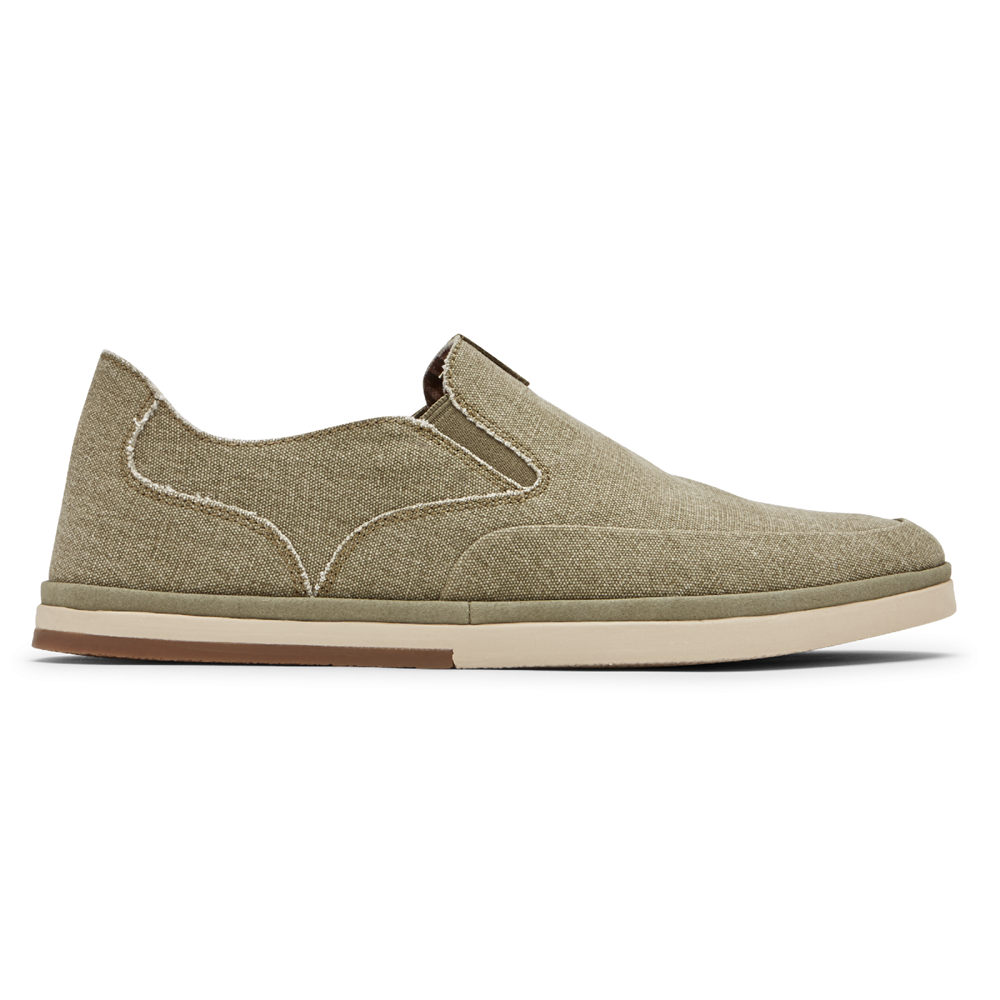 Rockport Mens Slip-On Olive - Austyn - UK 457-BYTCPK